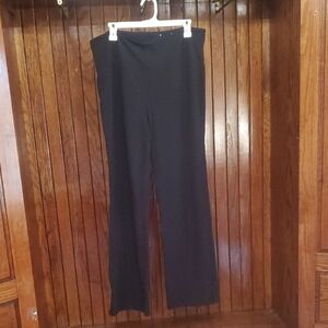❤ SONOMA SIZE XXL Classic Black Bootcut  Women's Knit Cotton Pants